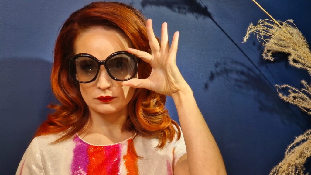 Coiffure sophistiquée - Rousse flamboyante